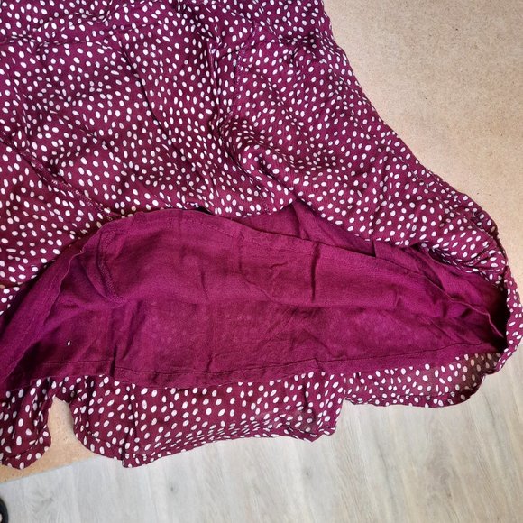 Red Polka Dots Skater Dress - Picture 6 of 9